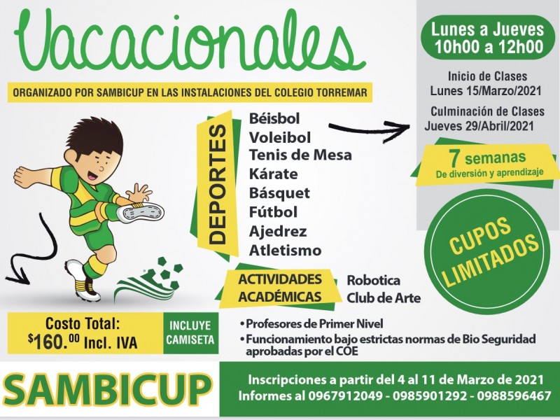 foto de Abiertas las inscripciones para el vacacional