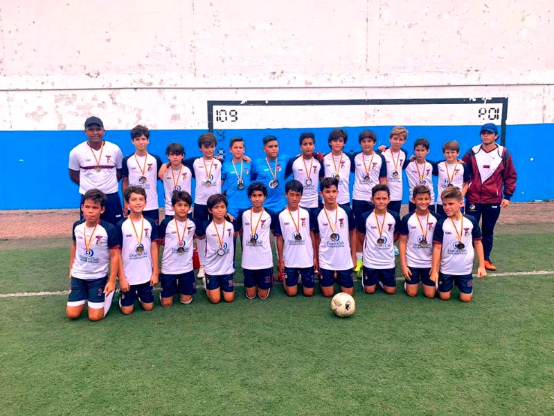foto de Podio para la Sub 12 de Fútbol