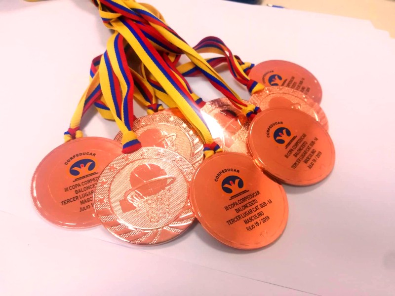 foto de Bronce en básquetbol